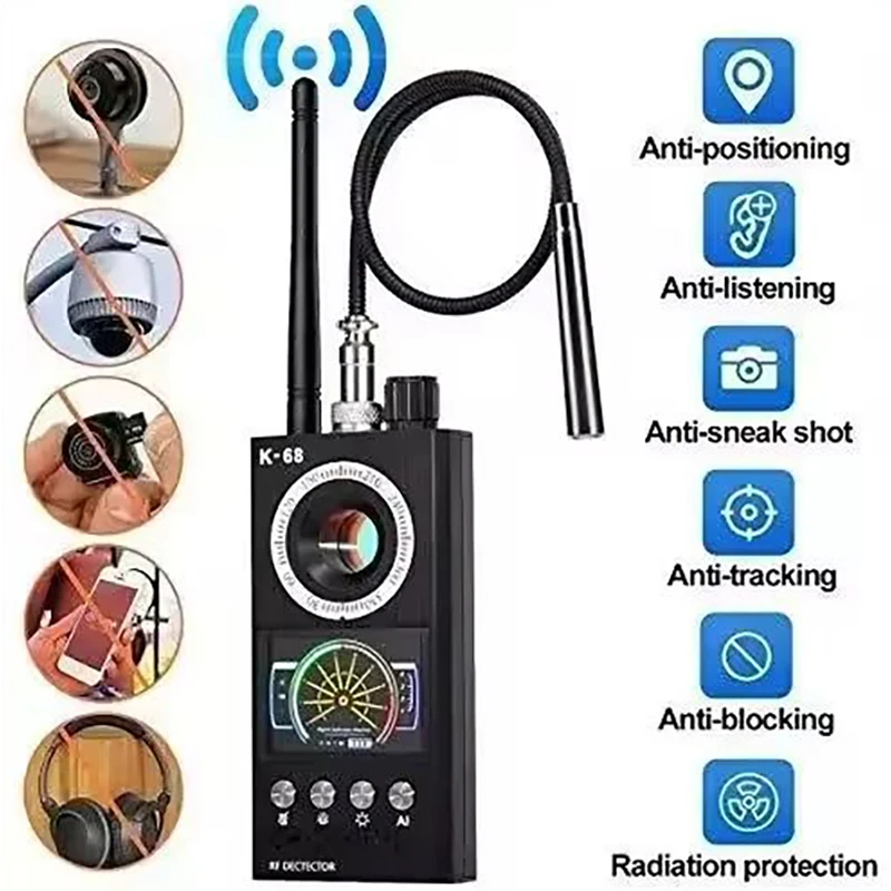 Heavy Equipment Gps Tracker - Профессиональный детектор антишпионских камер K68, сканер