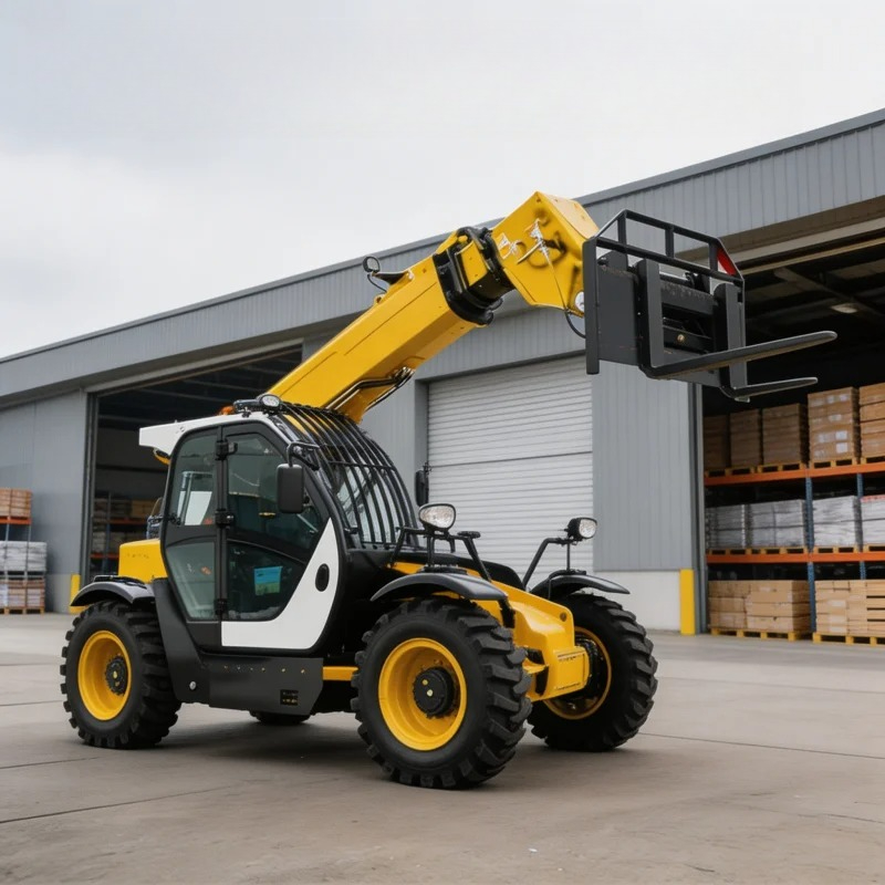 Телескопический подъемник FOB  – обзор и цена Telescopic Handler Boom