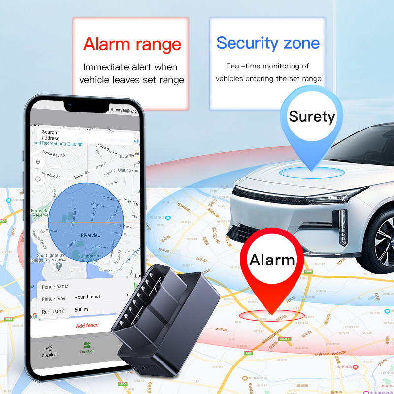 Мини-GPS-трекер CD OBD 4G OBD  – обзор и цена Heavy Equipment Gps Tracker